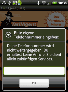 Abfrage Telefonnummer Abfrage Telefonnummer