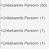 Unbekannte Person