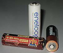 eneloop Batterie, Akku und Eneloop